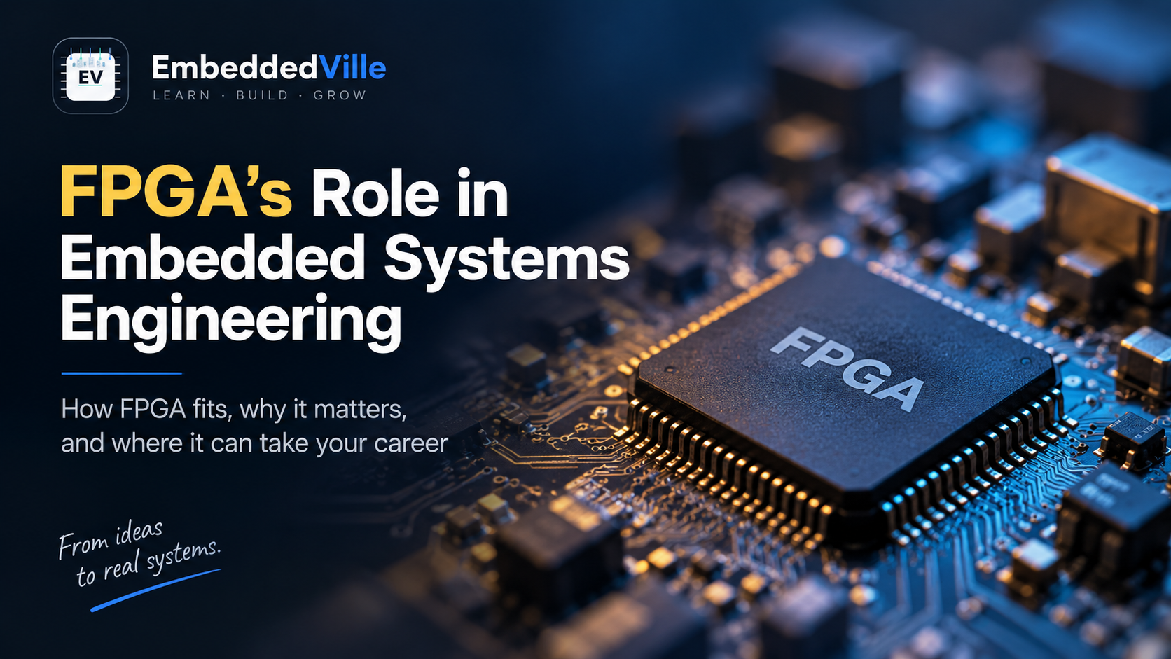 FPGA’s Role in Embedded Systems Engineering — and Where It Can Take Your Career cover image