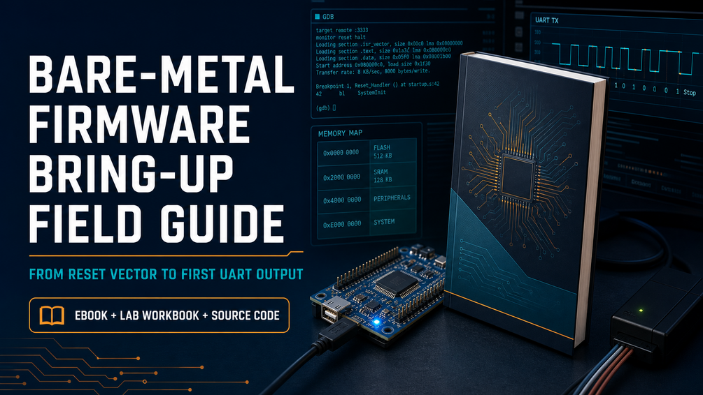 Bare-Metal Firmware Bring-Up Field Guide ebook cover